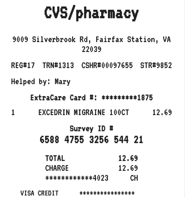 Receipt Image